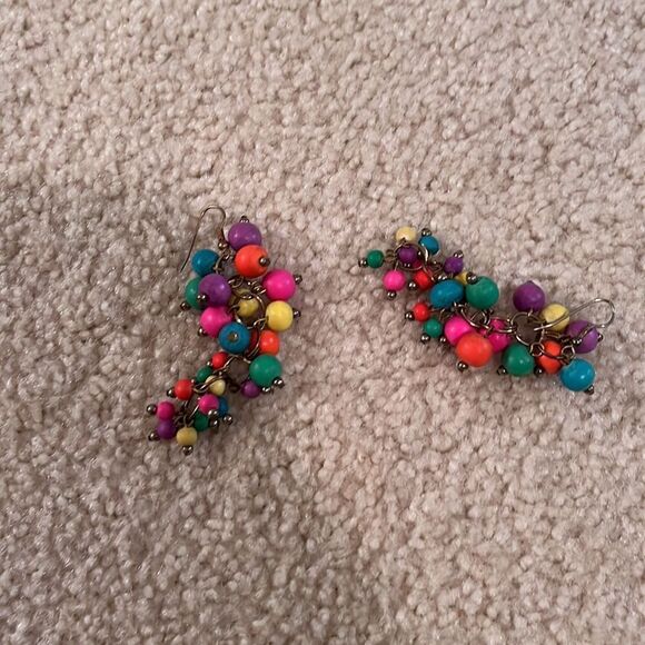 COLORFUL MULTICOLOR EARRINGS - Picture 5 of 5